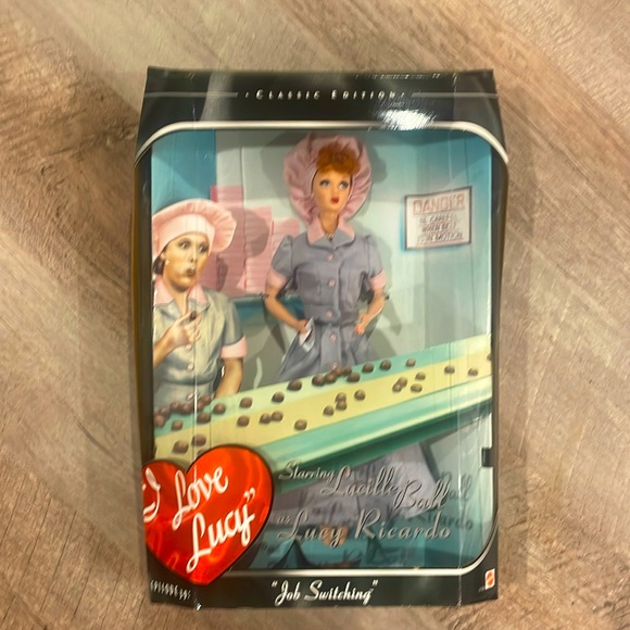 I Love Lucy Job Switching Barbie Doll Classic Edition 1998 Mattel 21268 - Picture 1 of 4